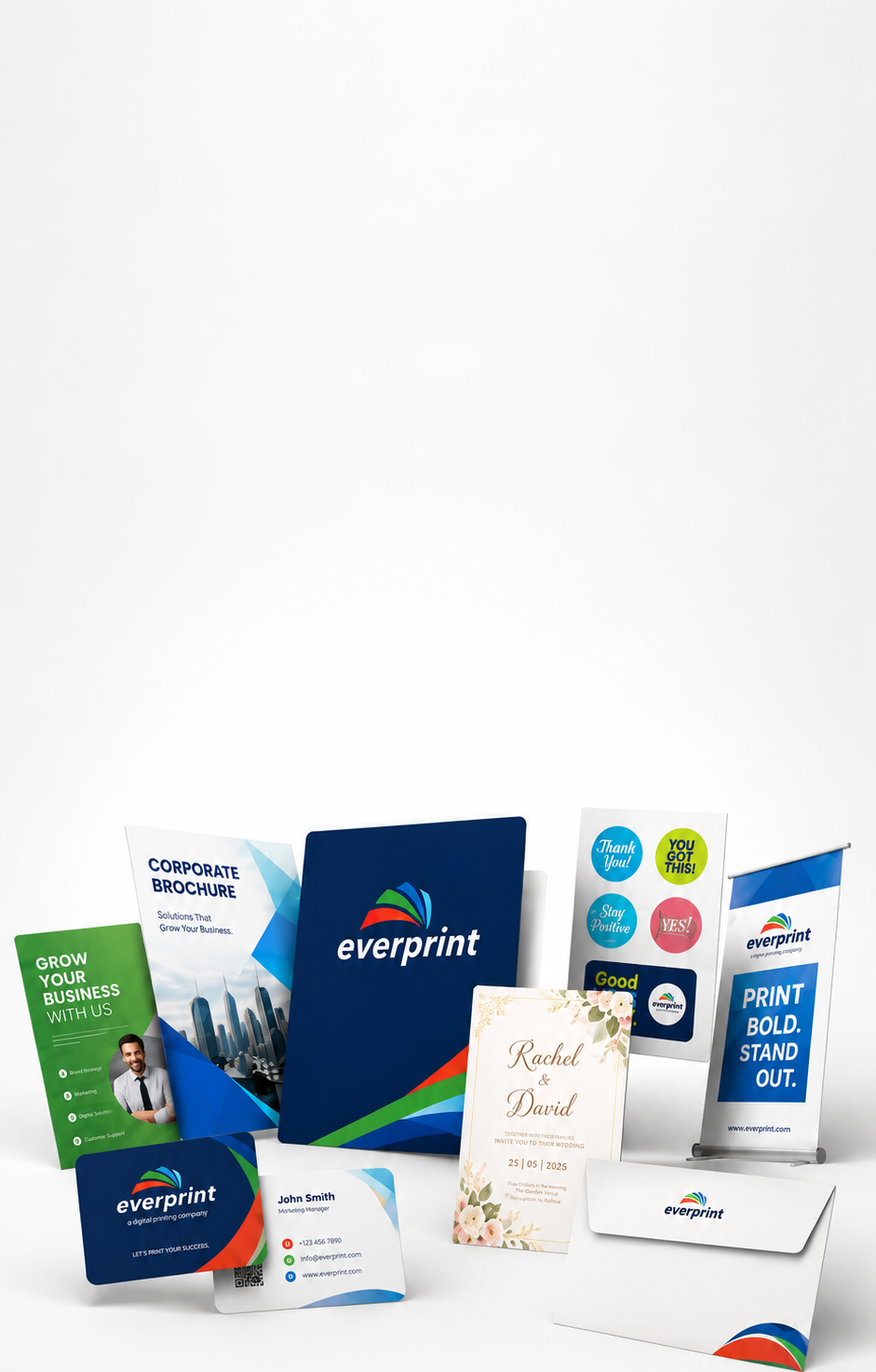 Everprint product showcase